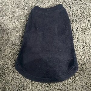 NWOT navy blue size small dog sweater